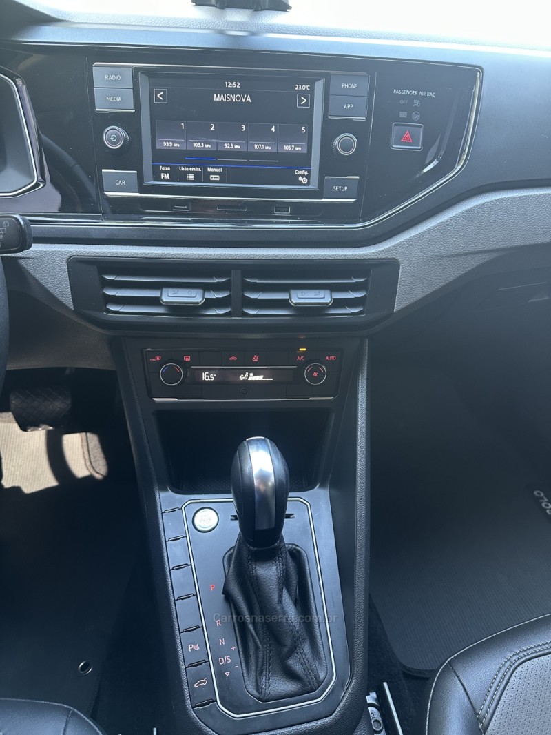POLO 1.0 200 TSI COMFORTLINE AUTOMÁTICO - 2021 - NOVA PRATA