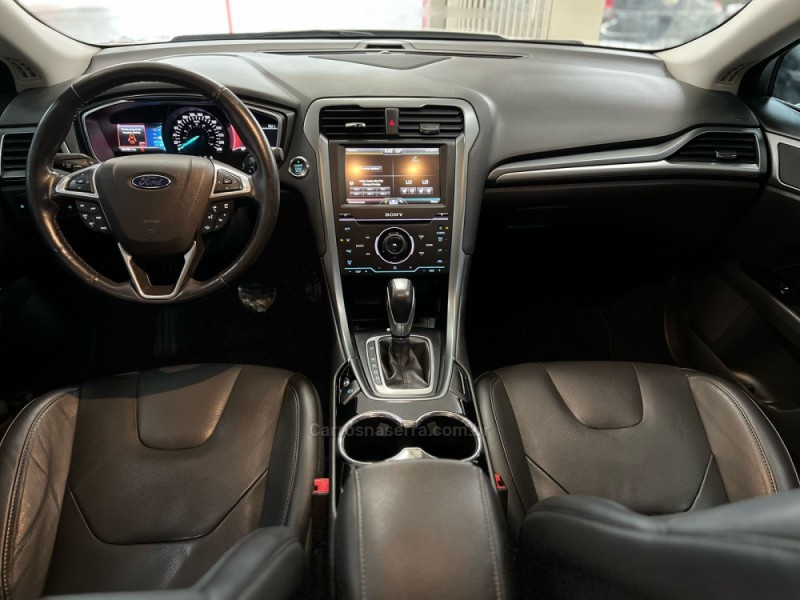 FUSION 2.0 TITANIUM GTDI ECOBOOST FWD GASOLINA 4P AUTOMÁTICO - 2015 - CAXIAS DO SUL