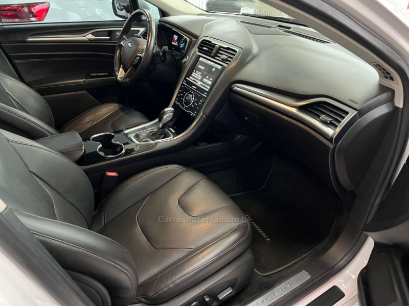 FUSION 2.0 TITANIUM GTDI ECOBOOST FWD GASOLINA 4P AUTOMÁTICO - 2015 - CAXIAS DO SUL