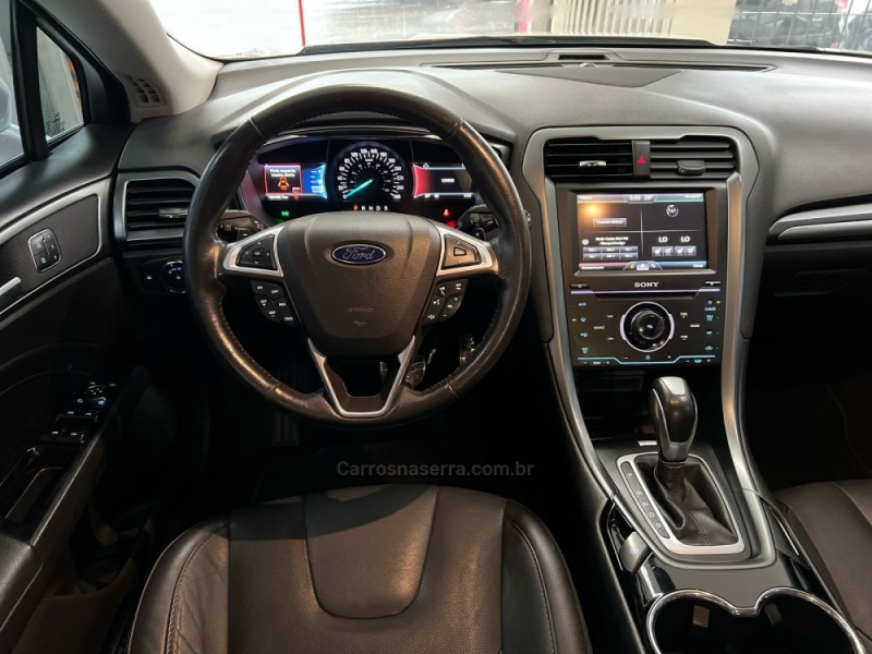 FUSION 2.0 TITANIUM GTDI ECOBOOST FWD GASOLINA 4P AUTOMÁTICO - 2015 - CAXIAS DO SUL