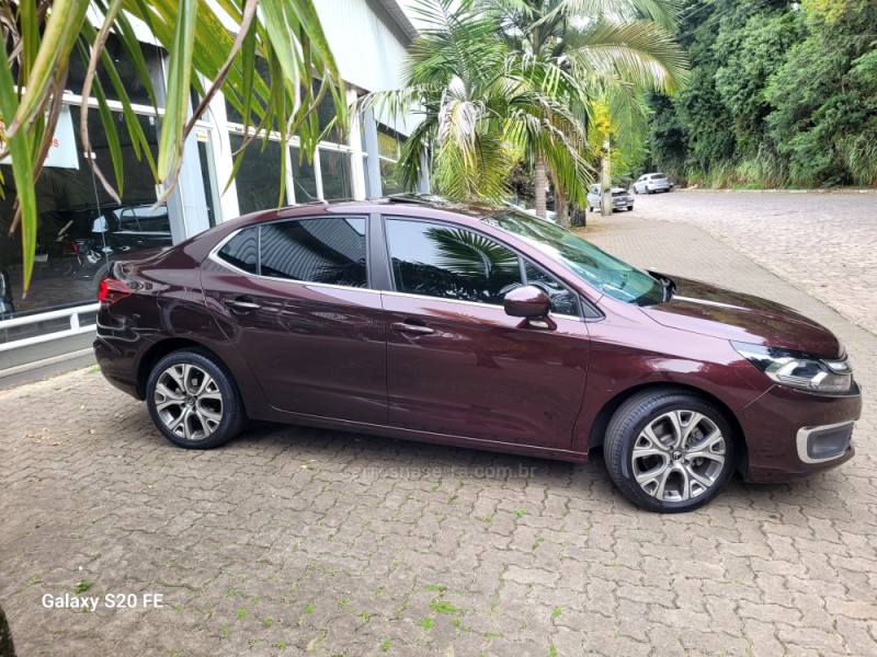 C4 LOUNGE 1.6 SHINE 16V TURBO FLEX 4P AUTOMÁTICO - 2018 - NOVA PRATA
