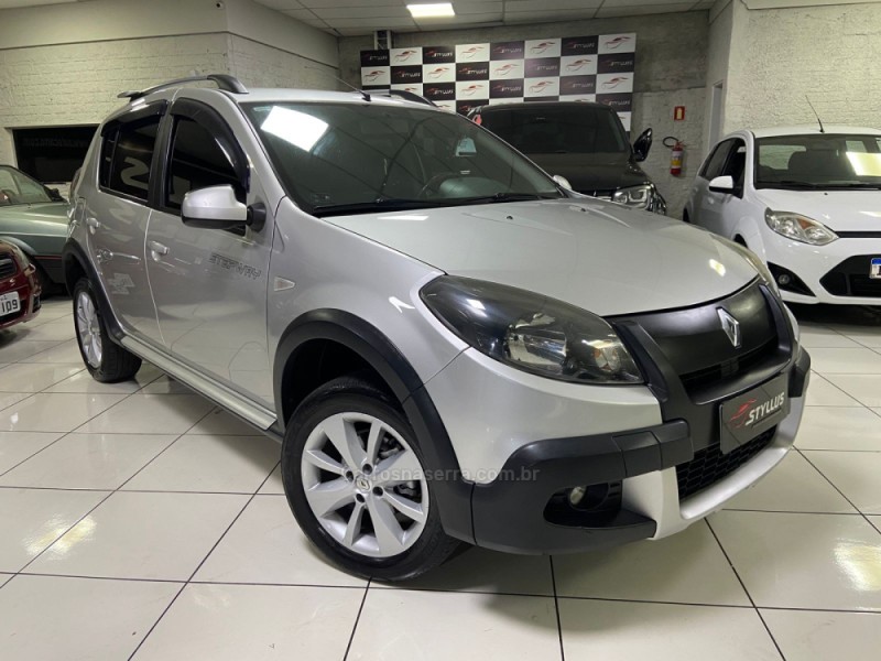 SANDERO 1.6 STEPWAY 8V FLEX 4P AUTOMATIZADO - 2012 - ESTâNCIA VELHA