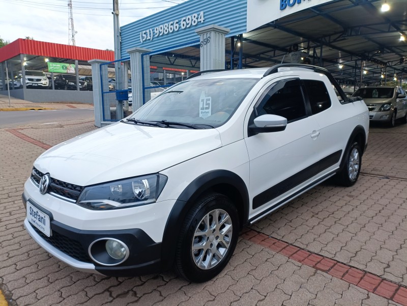 SAVEIRO 1.6 CROSS CD 16V FLEX 2P MANUAL - 2015 - BOM PRINCíPIO