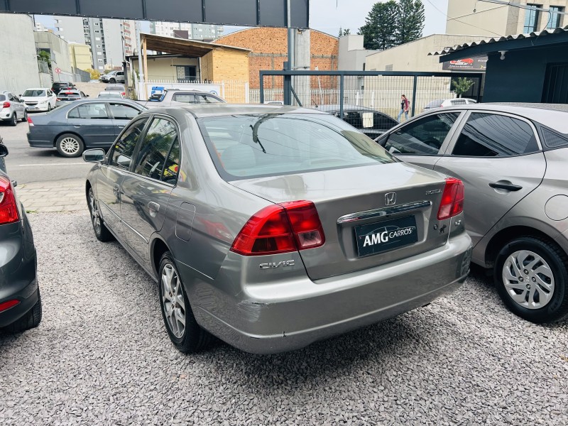 CIVIC 1.7 LX 16V GASOLINA 4P MANUAL - 2001 - CAXIAS DO SUL