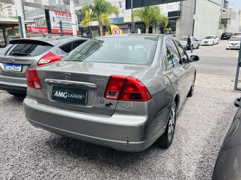 CIVIC 1.7 LX 16V GASOLINA 4P MANUAL - 2001 - CAXIAS DO SUL