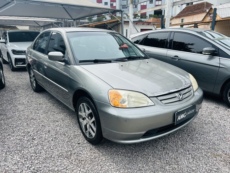 CIVIC 1.7 LX 16V GASOLINA 4P MANUAL - 2001 - CAXIAS DO SUL