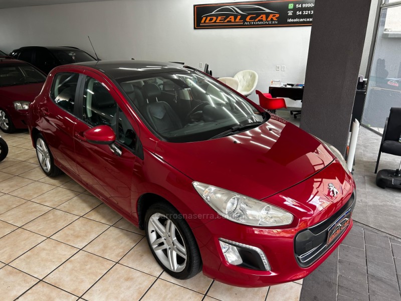 308 1.6 GRIFFE THP 16V GASOLINA 4P AUTOMÁTICO - 2014 - CAXIAS DO SUL