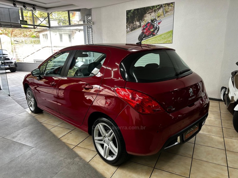 308 1.6 GRIFFE THP 16V GASOLINA 4P AUTOMÁTICO - 2014 - CAXIAS DO SUL