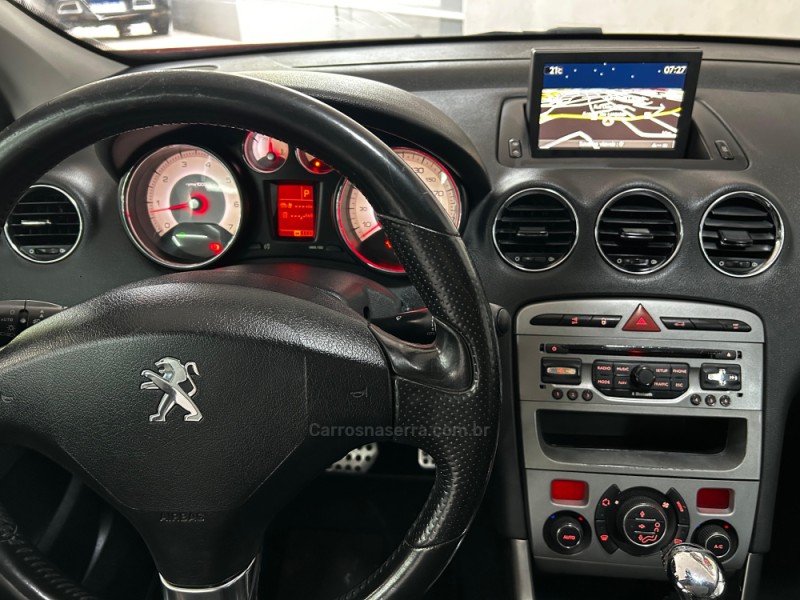 308 1.6 GRIFFE THP 16V GASOLINA 4P AUTOMÁTICO - 2014 - CAXIAS DO SUL
