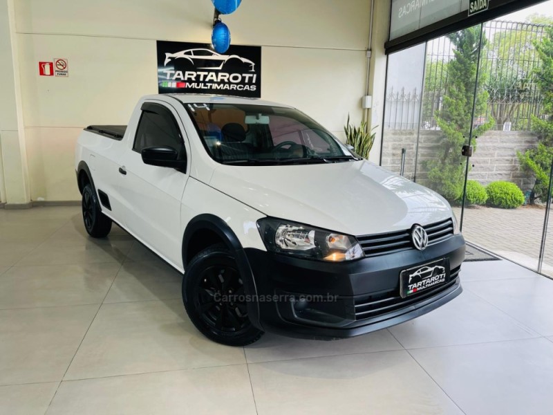saveiro 1.6 mi cs 8v flex 2p manual g.vi 2014 caxias do sul