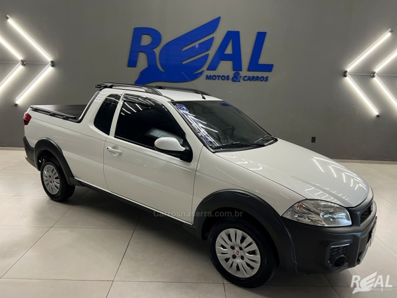 STRADA 1.4 MPI HARD WORKING CE 8V FLEX 2P MANUAL - 2018 - SAPIRANGA