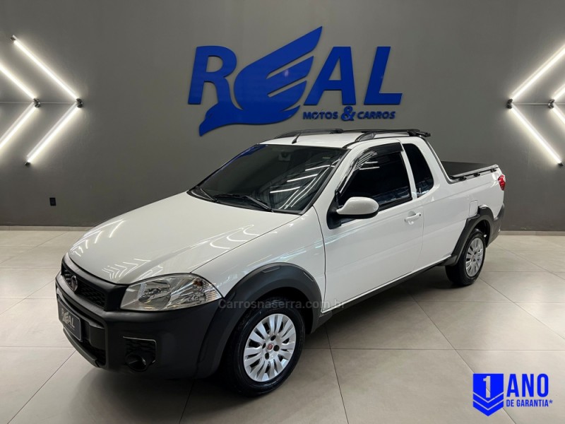 STRADA 1.4 MPI HARD WORKING CE 8V FLEX 2P MANUAL - 2018 - SAPIRANGA