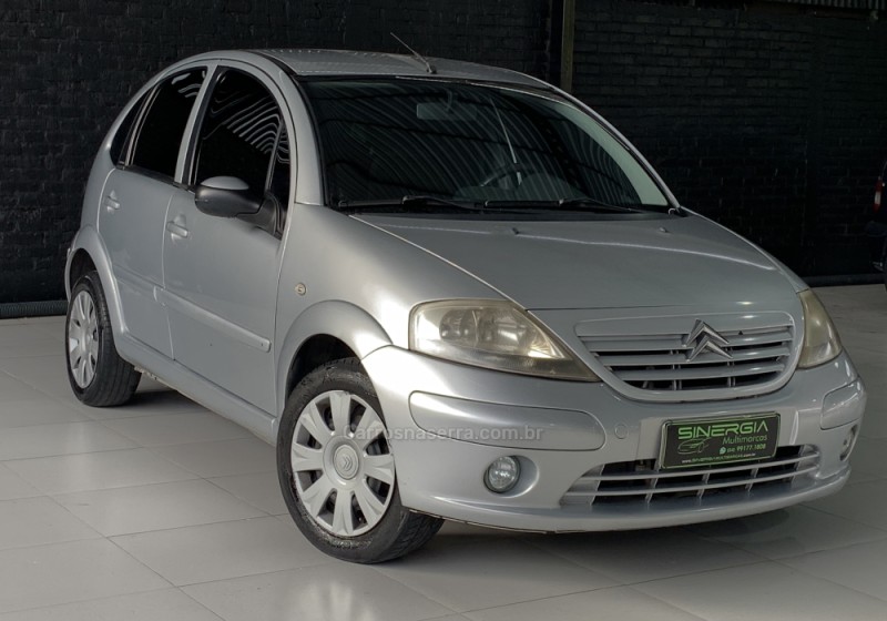 C3 1.4 I EXCLUSIVE 8V FLEX 4P MANUAL - 2008 - CAXIAS DO SUL