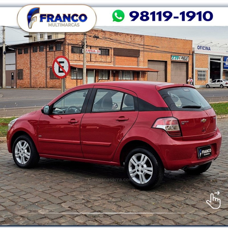 AGILE 1.4 MPFI LTZ 8V FLEX 4P MANUAL - 2011 - VACARIA