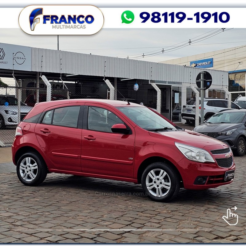 AGILE 1.4 MPFI LTZ 8V FLEX 4P MANUAL - 2011 - VACARIA