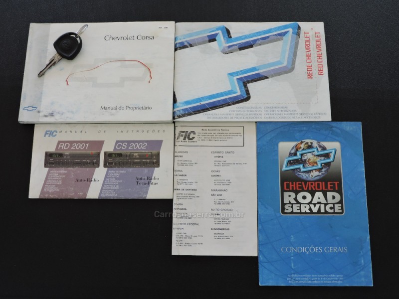 CORSA 1.6 MPFI GL 8V GASOLINA 2P MANUAL - 1998 - SãO MARCOS