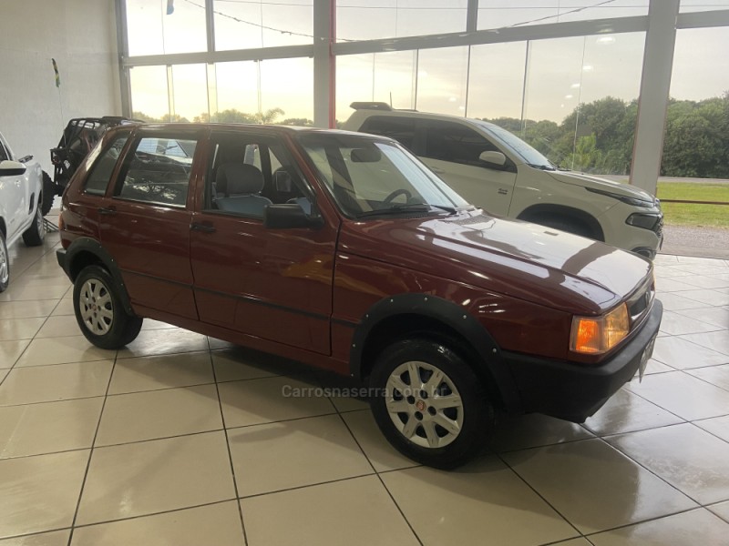 UNO 1.0 IE MILLE EX 8V GASOLINA 4P MANUAL - 1998 - NOVA PRATA