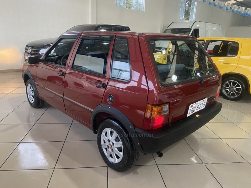 UNO 1.0 IE MILLE EX 8V GASOLINA 4P MANUAL - 1998 - NOVA PRATA