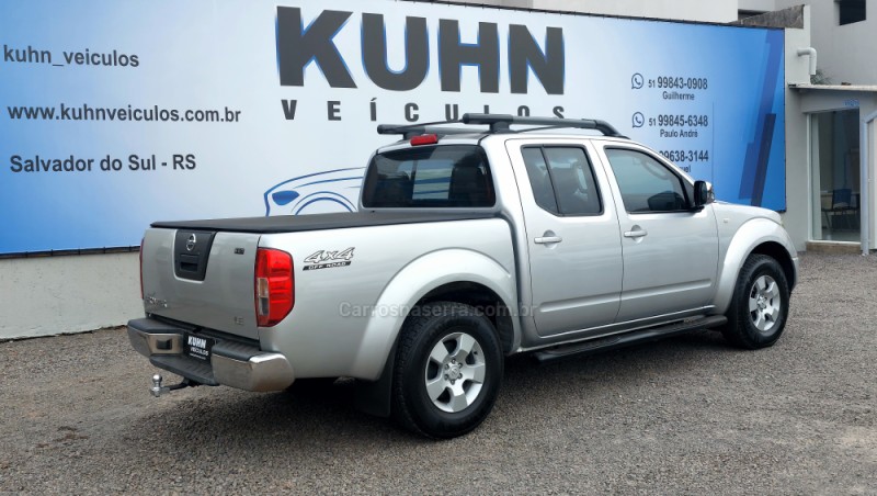 FRONTIER 2.5 LE 4X4 CD TURBO ELETRONIC DIESEL 4P AUTOMÁTICO - 2010 - SALVADOR DO SUL