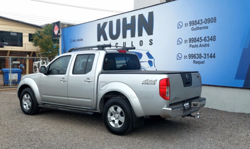 FRONTIER 2.5 LE 4X4 CD TURBO ELETRONIC DIESEL 4P AUTOMÁTICO - 2010 - SALVADOR DO SUL