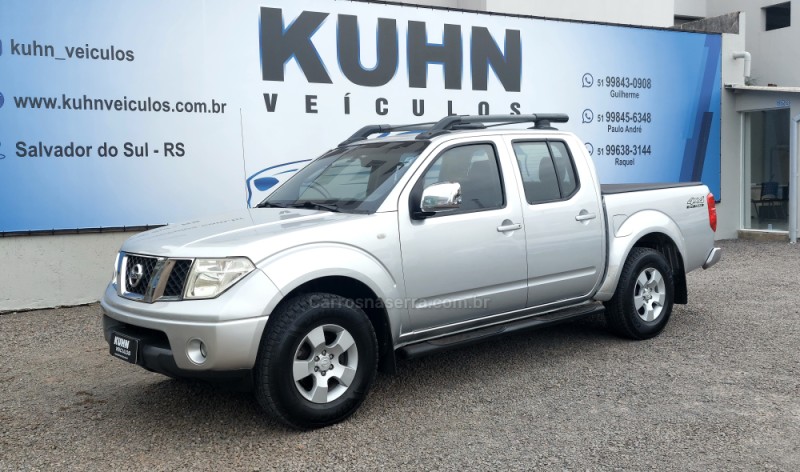 FRONTIER 2.5 LE 4X4 CD TURBO ELETRONIC DIESEL 4P AUTOMÁTICO - 2010 - SALVADOR DO SUL
