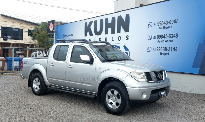 FRONTIER 2.5 LE 4X4 CD TURBO ELETRONIC DIESEL 4P AUTOMÁTICO - 2010 - SALVADOR DO SUL