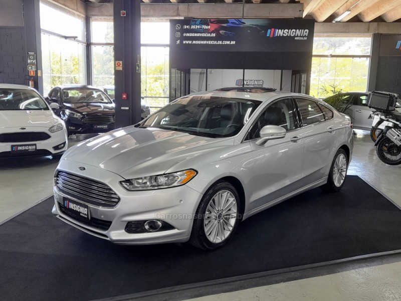 fusion 2.0 titanium gtdi ecoboost awd automatico 2015 caxias do sul
