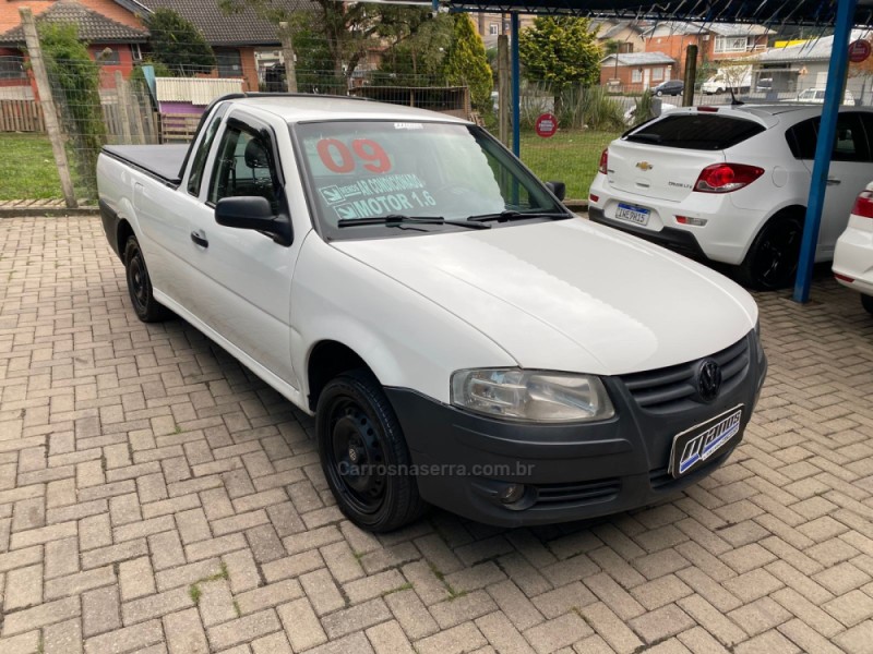 SAVEIRO 1.6 MI CS 8V FLEX 2P MANUAL G.IV - 2009 - CANELA