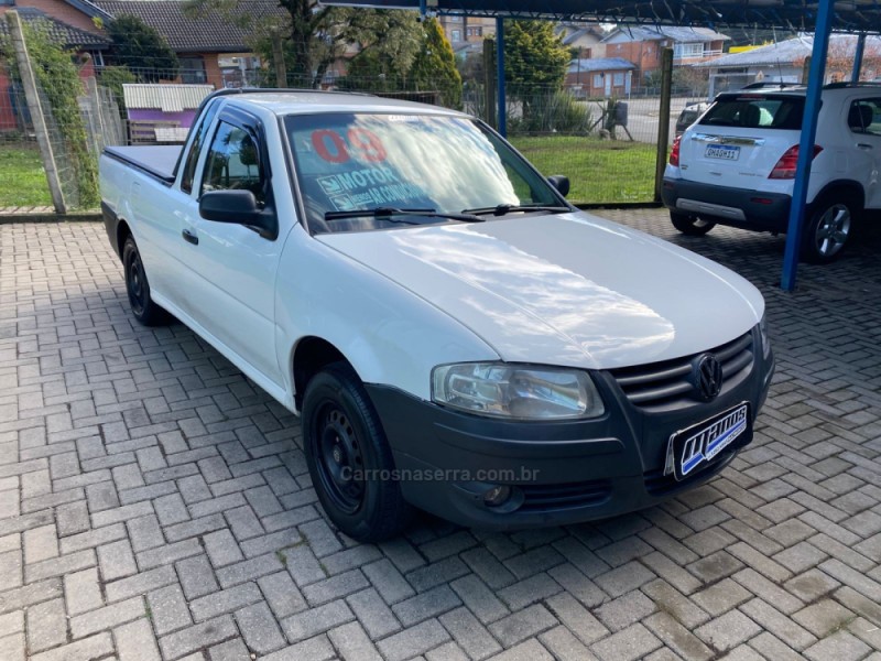 SAVEIRO 1.6 MI CS 8V FLEX 2P MANUAL G.IV - 2009 - CANELA