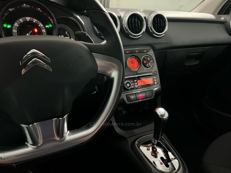 C3 1.6 EXCLUSIVE BVA 16V FLEX 4P AUTOMÁTICO - 2014 - BENTO GONçALVES
