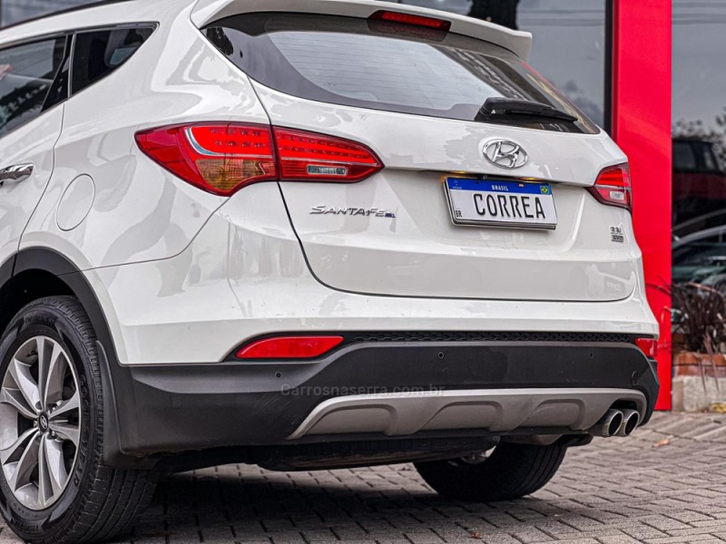 SANTA FÉ 3.3 MPFI 4X4 7 LUGARES V6 270CV GASOLINA 4P AUTOMÁTICO - 2015 - CANELA