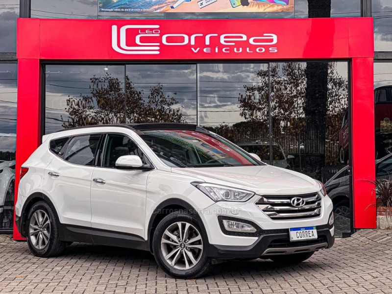 santa fe 3.3 mpfi 4x4 7 lugares v6 270cv gasolina 4p automatico 2015 canela