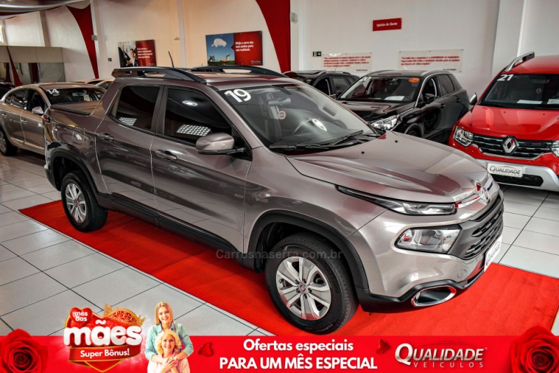 toro 1.8 16v evo flex freedom automatico 2019 santa cruz do sul