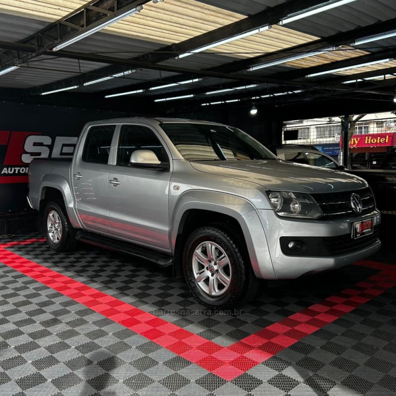 AMAROK 2.0 TRENDLINE 4X4 CD 16V TURBO INTERCOOLER DIESEL 4P AUTOMÁTICO - 2015 - PASSO FUNDO