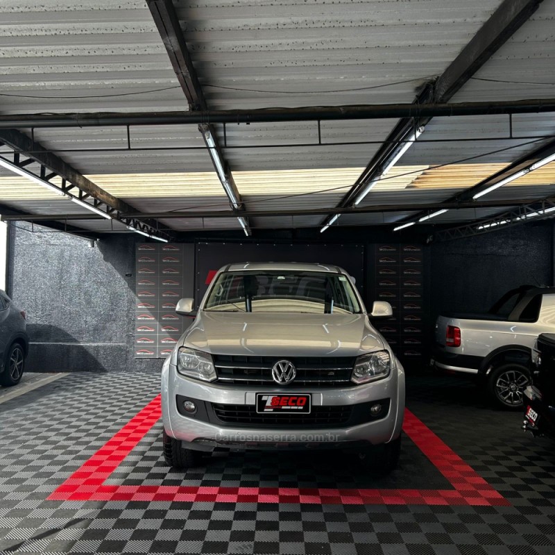 AMAROK 2.0 TRENDLINE 4X4 CD 16V TURBO INTERCOOLER DIESEL 4P AUTOMÁTICO - 2015 - PASSO FUNDO