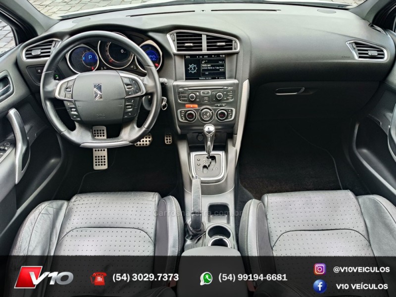 DS4 1.6 THP CHIC 165 16V TURBO GASOLINA 4P AUTOMÁTICO - 2014 - CAXIAS DO SUL