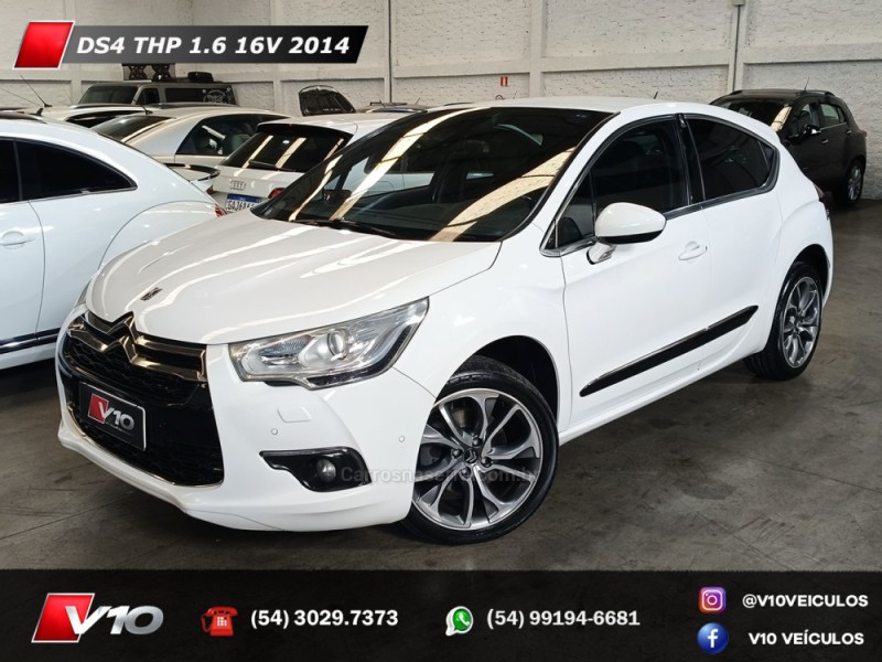ds4 1.6 thp chic 165 16v turbo gasolina 4p automatico 2014 caxias do sul