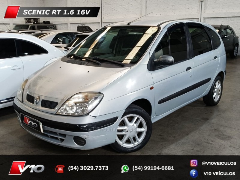 scenic 1.6 rt 16v gasolina 4p manual 2002 caxias do sul