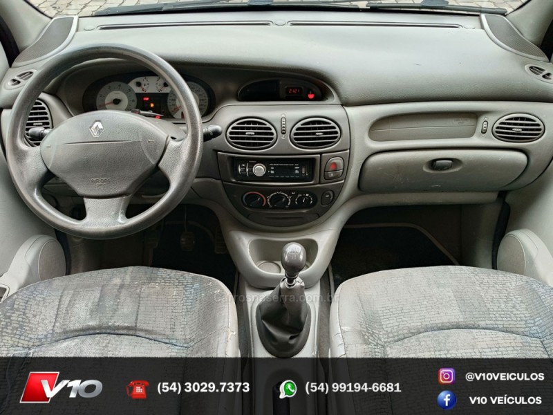 SCÉNIC 1.6 RT 16V GASOLINA 4P MANUAL - 2002 - CAXIAS DO SUL