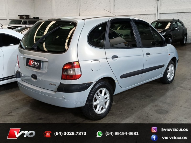 SCÉNIC 1.6 RT 16V GASOLINA 4P MANUAL - 2002 - CAXIAS DO SUL