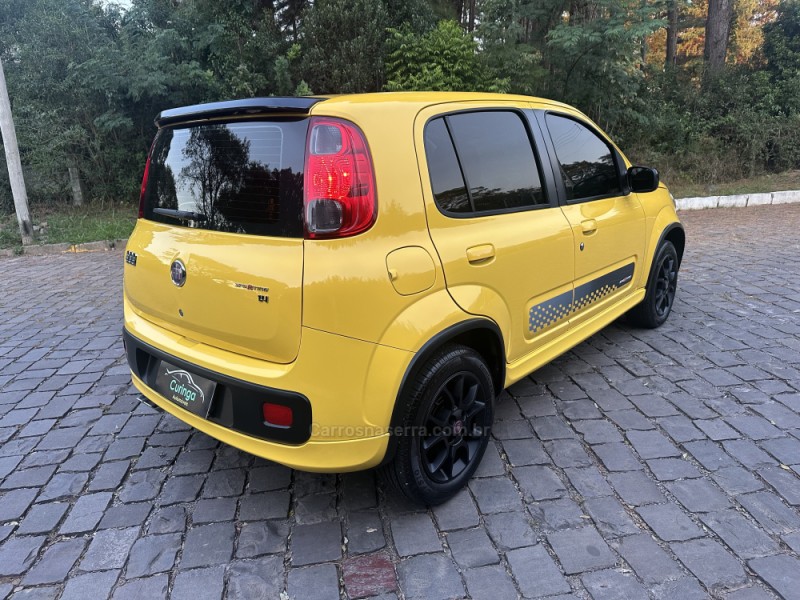 UNO 1.4 EVO SPORTING 8V FLEX 4P MANUAL - 2014 - NOVA PRATA