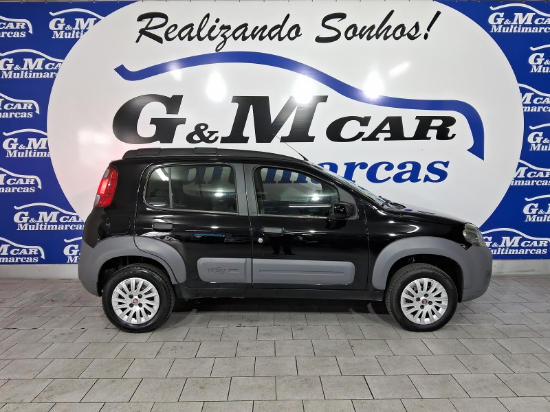 UNO 1.0 EVO WAY 8V FLEX 4P MANUAL - 2012 - SãO SEBASTIãO DO CAí