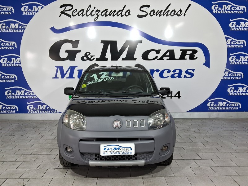 UNO 1.0 EVO WAY 8V FLEX 4P MANUAL - 2012 - SãO SEBASTIãO DO CAí