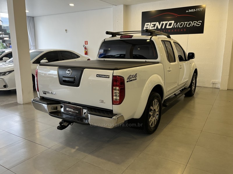 FRONTIER 2.5 SL 4X4 CD TURBO ELETRONIC DIESEL 4P AUTOMÁTICO - 2014 - BENTO GONçALVES