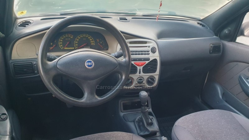 PALIO 1.6 MPI ADVENTURE WEEKEND 16V GASOLINA 4P MANUAL - 2002 - CAXIAS DO SUL