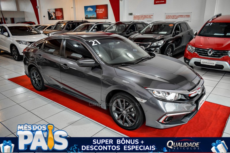 civic 2.0 16v flexone ex 4p cvt 2021 santa cruz do sul