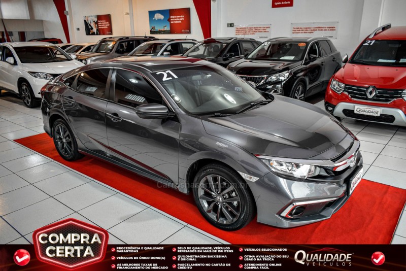 civic 2.0 16v flexone ex 4p cvt 2021 santa cruz do sul