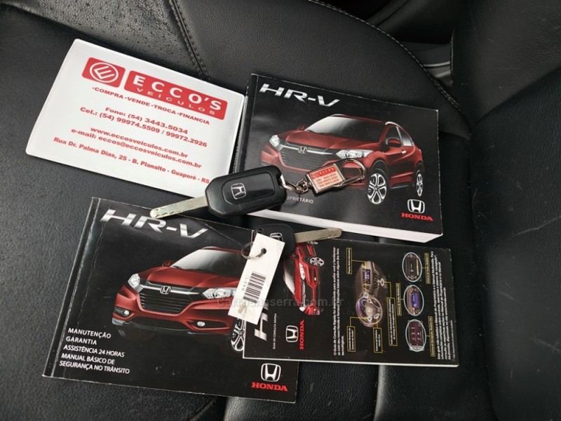 HR-V 1.8 16V FLEX LX 4P AUTOMÁTICO - 2016 - GUAPORé