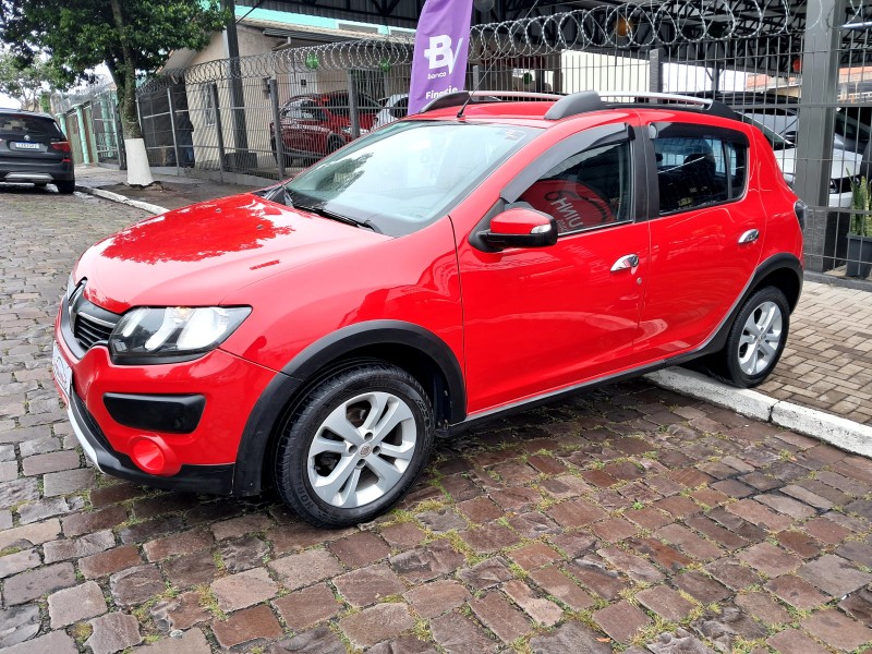 sandero 1.6 stepway easy r 16v flex 4p automatico 2016 caxias do sul