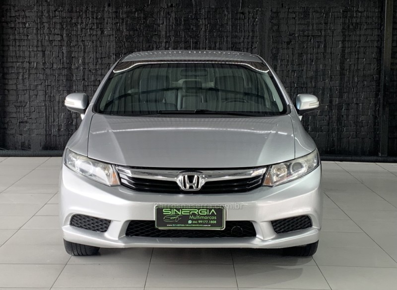 CIVIC 1.8 LX 16V GASOLINA 4P MANUAL - 2012 - CAXIAS DO SUL